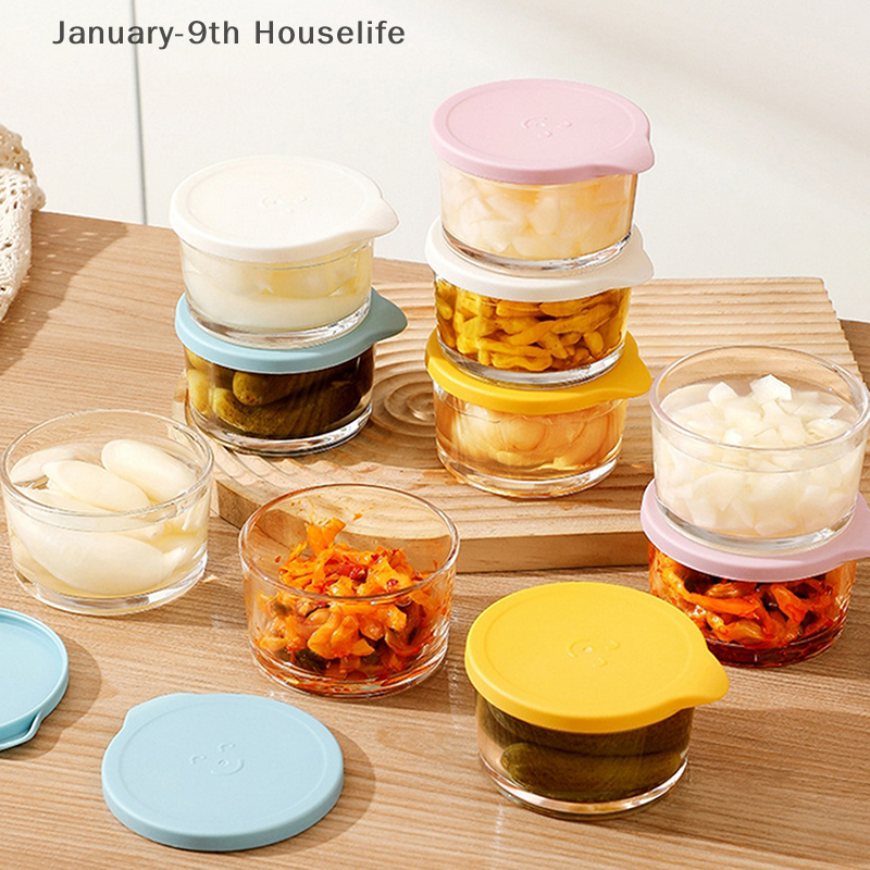 Food Storage Glass Round - Microwave Safe Round Food Storage Container