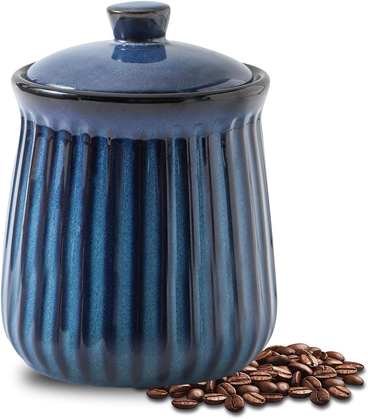Food Storage Plastic - Ceramic Storage Containers, 35 oz Coffee