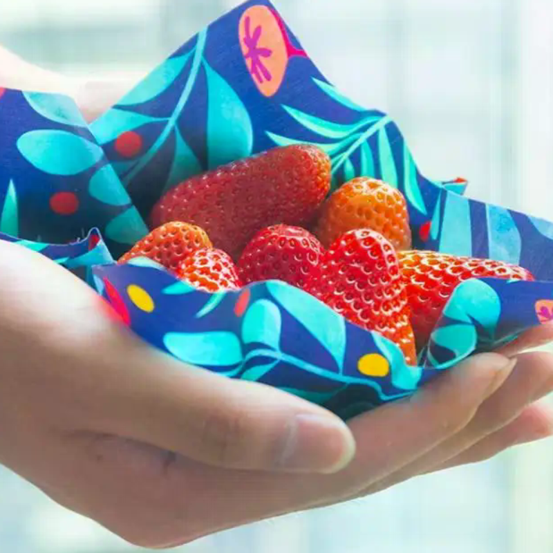 Beeswax Food Wrap - 3sheets Beeswax Food Wrap Roll Reusable