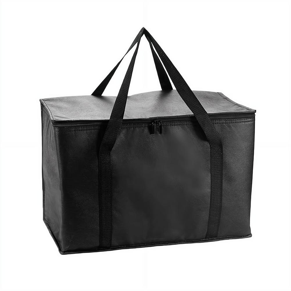 Food Storage Bags Reusable - Insulated Food Delivery Tote Bag, Large