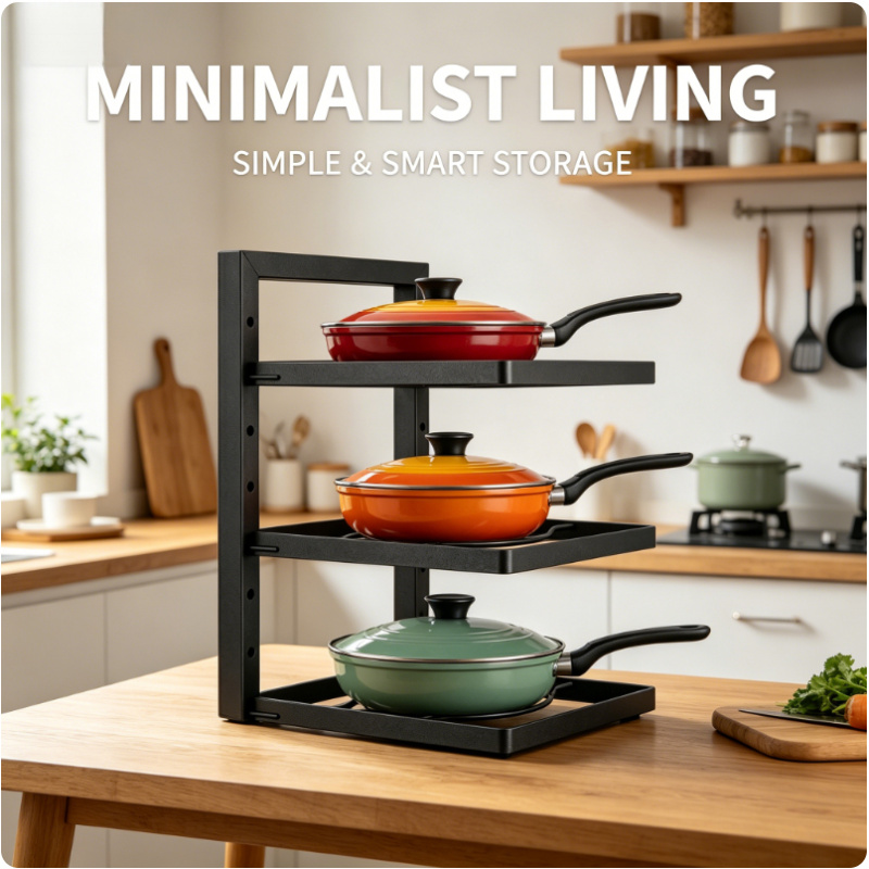 Food Storage Room - Adjustable Height Under Sink Organizer Heavy