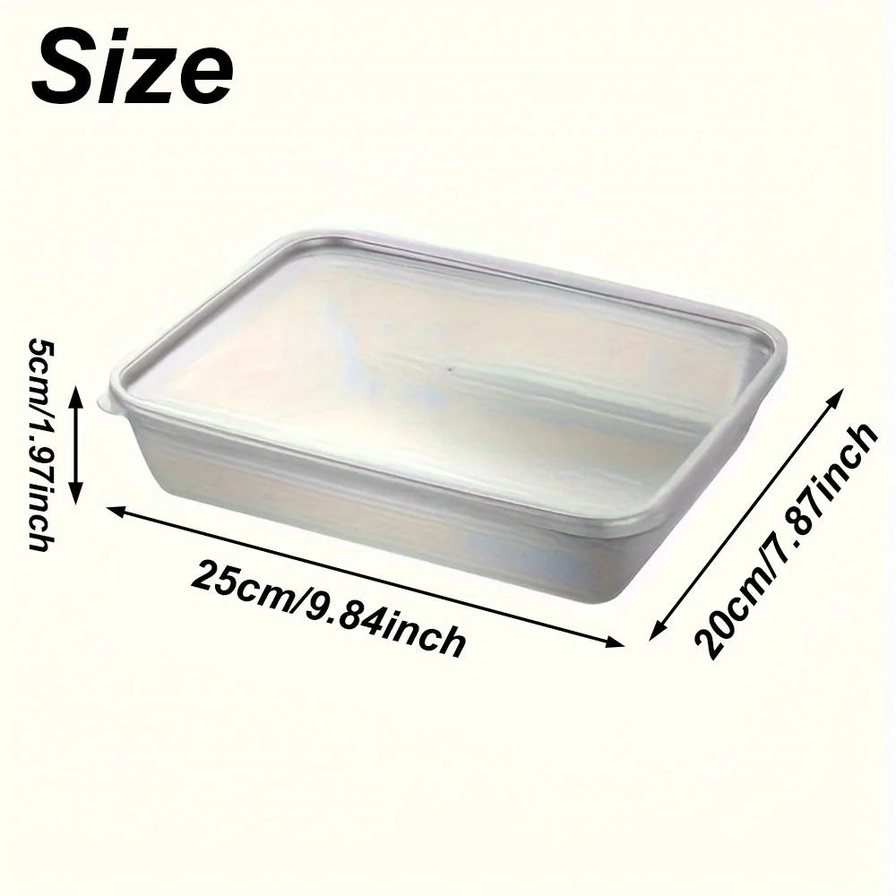 Stainless Lunch Box - 3pcs Stainless Steel Food Containers &
