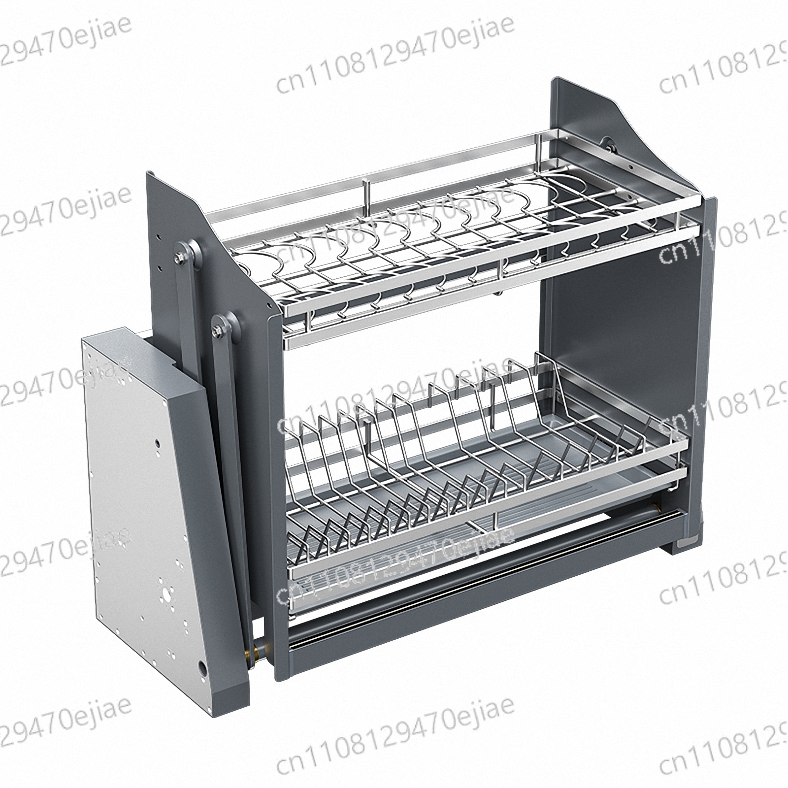 Food Storage Room - AngelParticle Smart Pull-Down Dish Rack –
