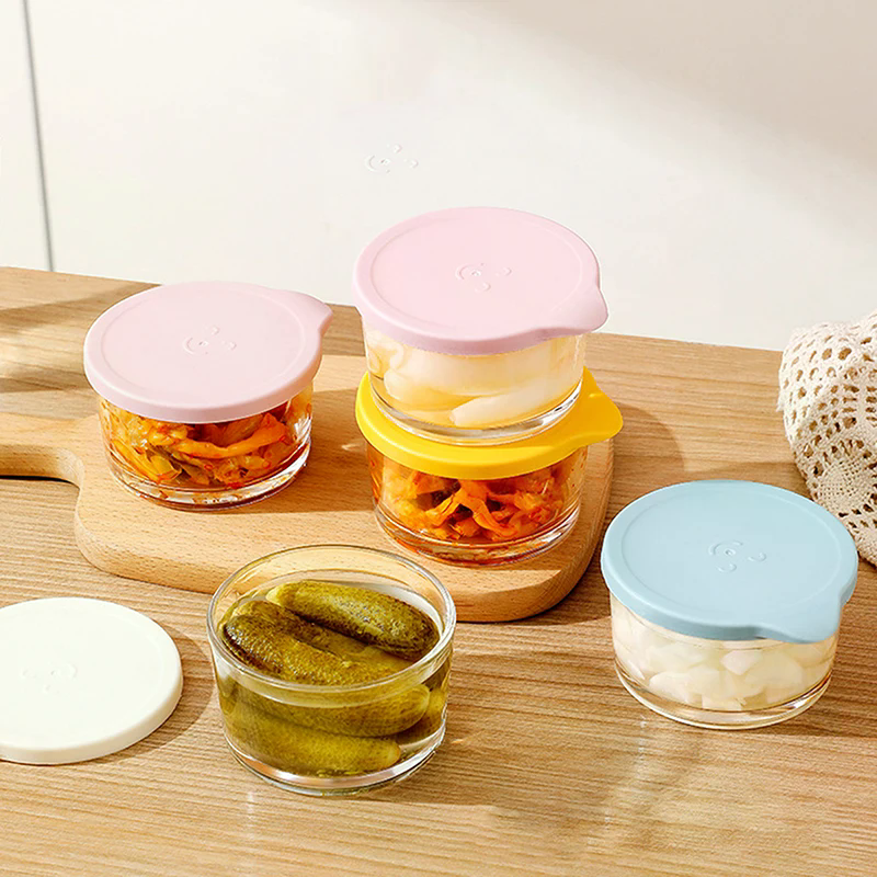 Microwave Safe Round Food Stor - đánh giá và giá Food Storage Glass Round