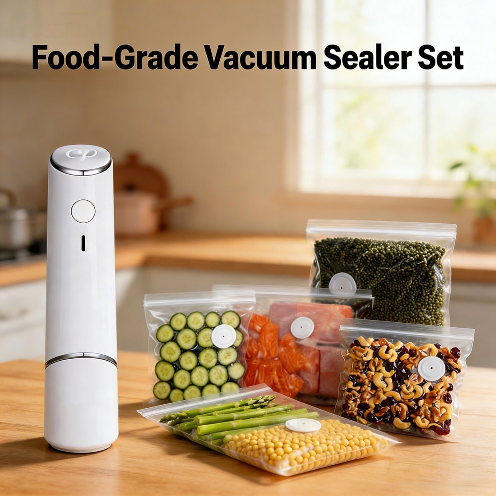 30pcs Reusable Vacuum Bags+1 C - đánh giá và giá Food Storage Machine