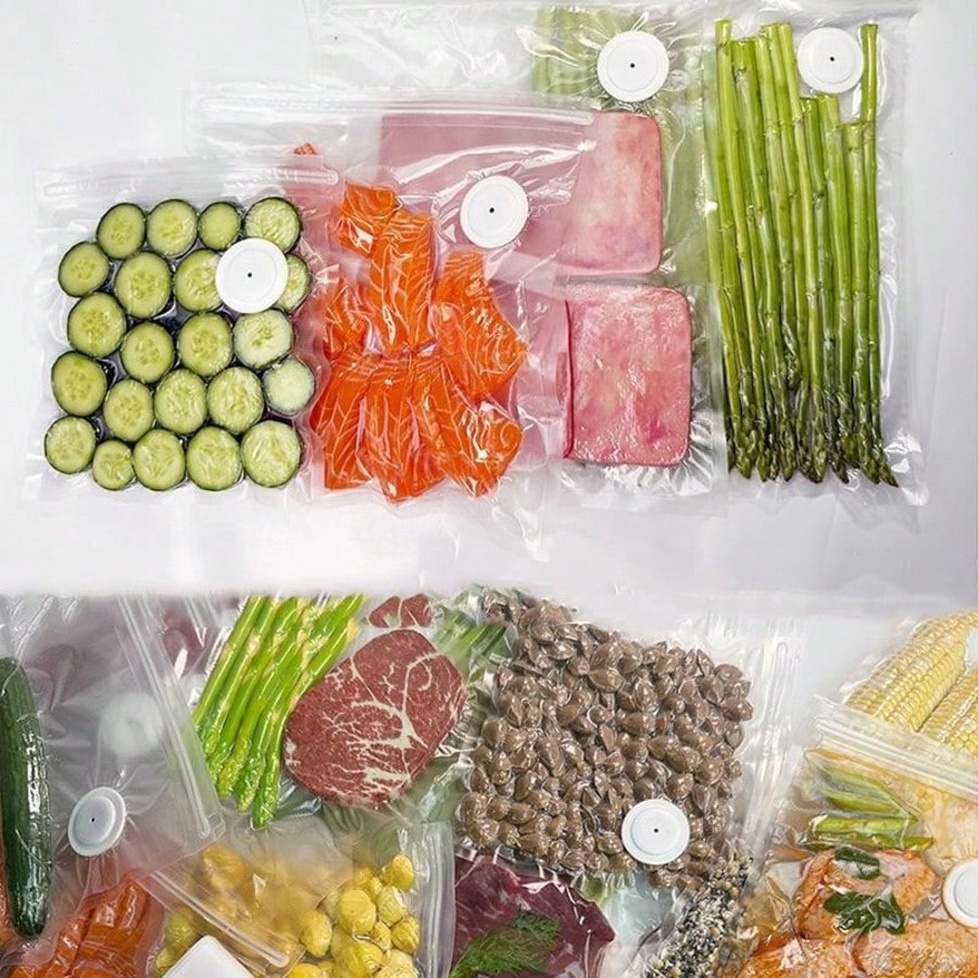 30pcs Reusable Vacuum Bags+1 C - đánh giá và giá Food Storage Machine
