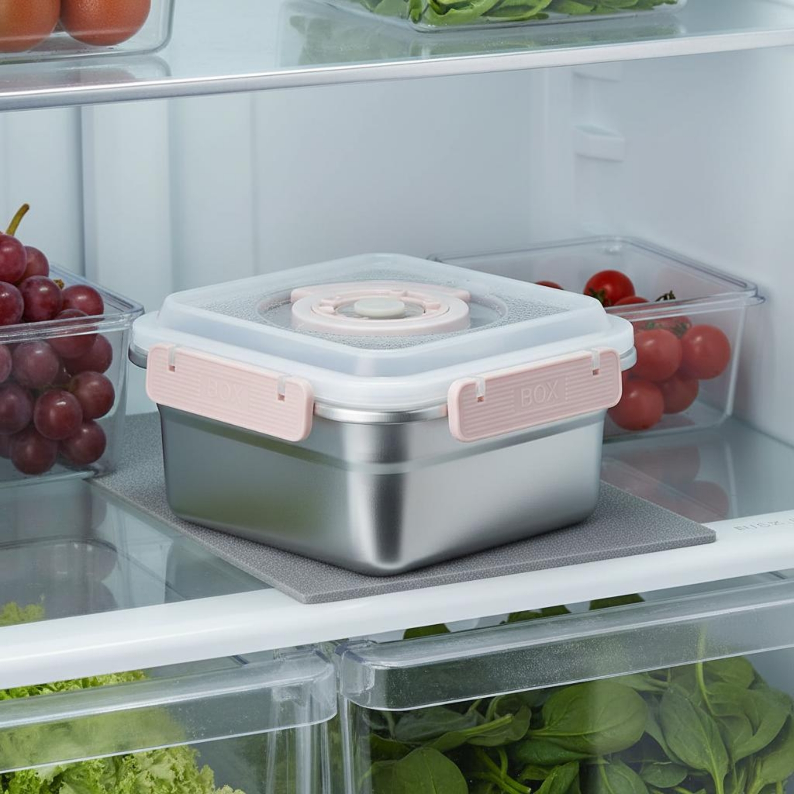 3 Pieces Stainless Steel Food  - đánh giá và giá Stainless Lunch Box