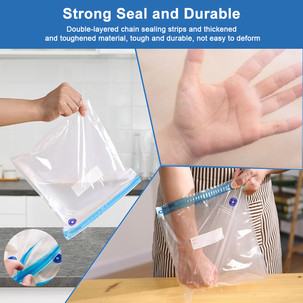 Vacuum Bags Reusable Food Vacu - đánh giá và giá Food Storage Bags Reusable