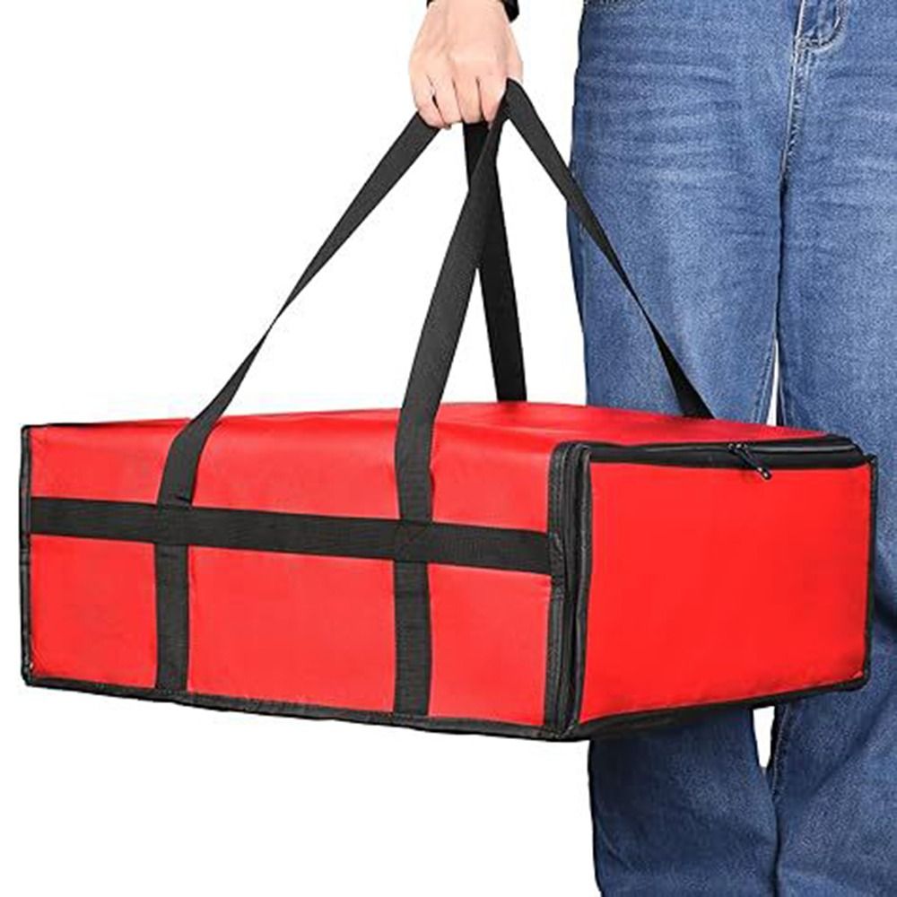 Dual Zippers Pizza Carrier Bag - đánh giá và giá Food Storage Keep Hot