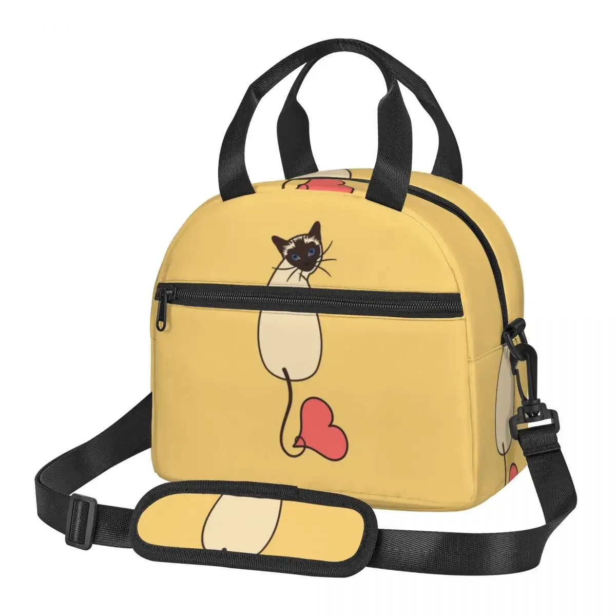 Love Siamese Cat-Yellow Insula - đánh giá và giá Food Storage Yellow