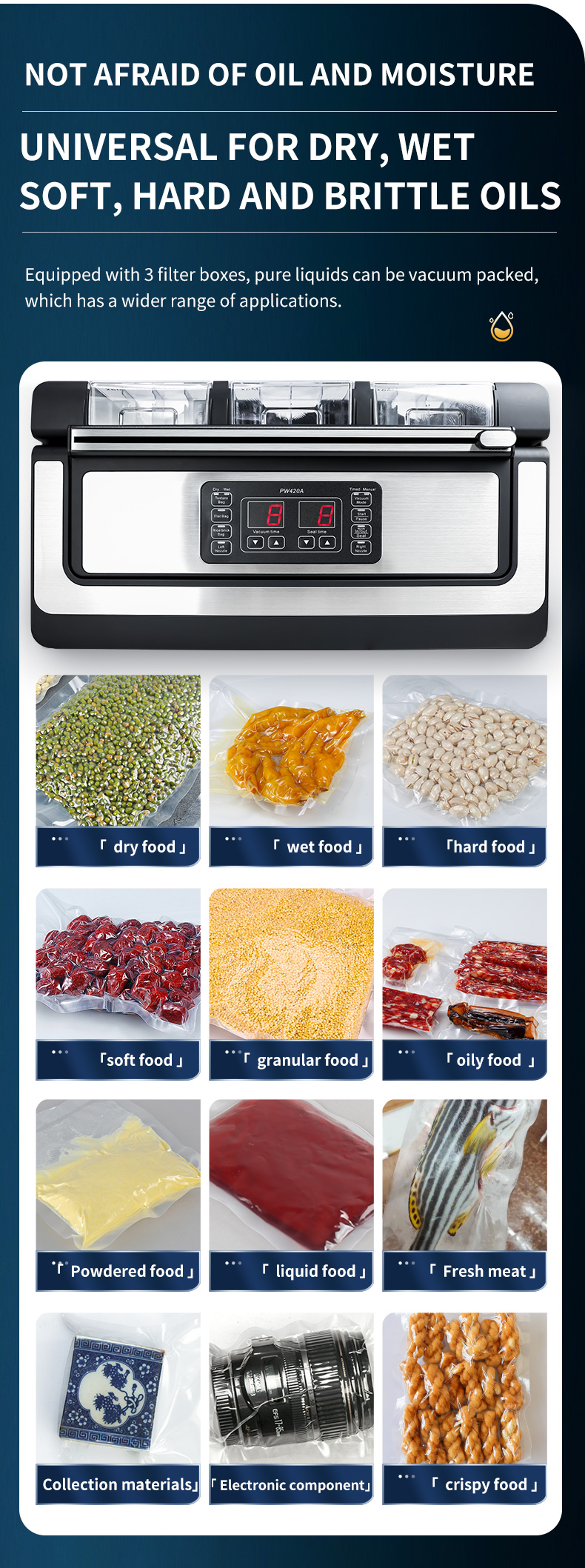 Kitchen Vacuum Food Preservati - đánh giá và giá Food Storage Machine