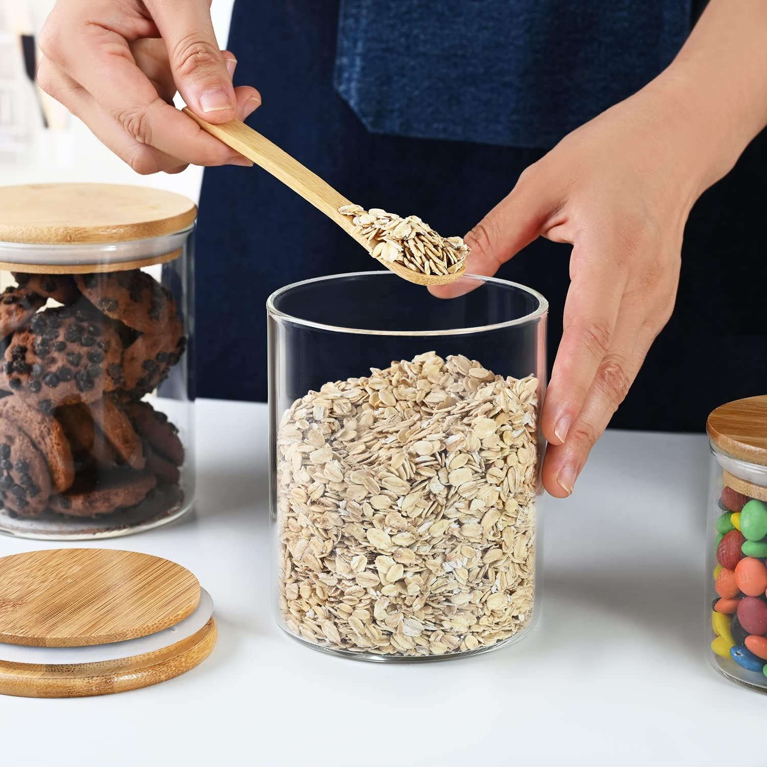 umieo Glass Food Storage Conta - đánh giá và giá Food Storage Large