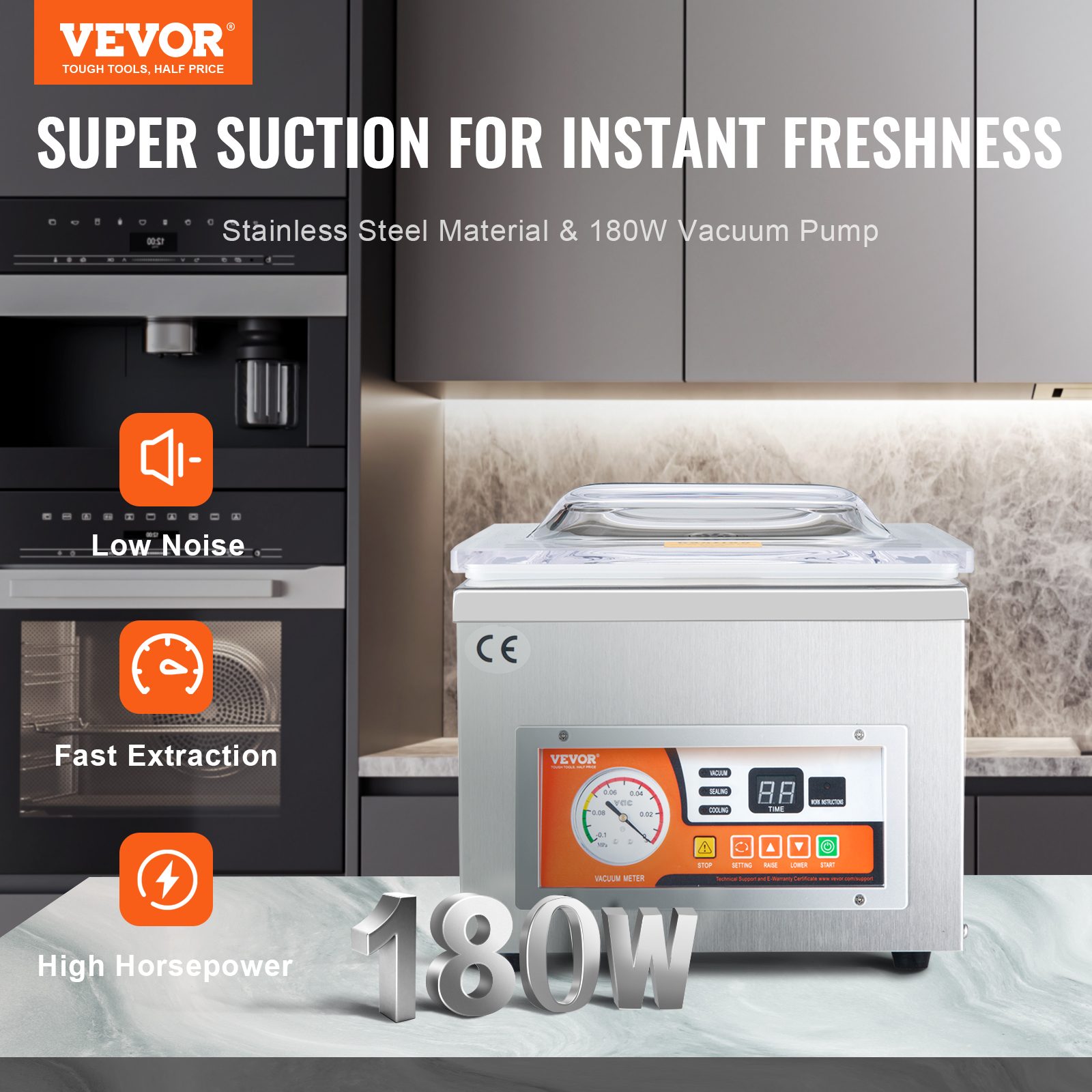 SucceBuy DZ-260A Chamber Vacuu - đánh giá và giá Food Storage Vacuum Sealer Machine