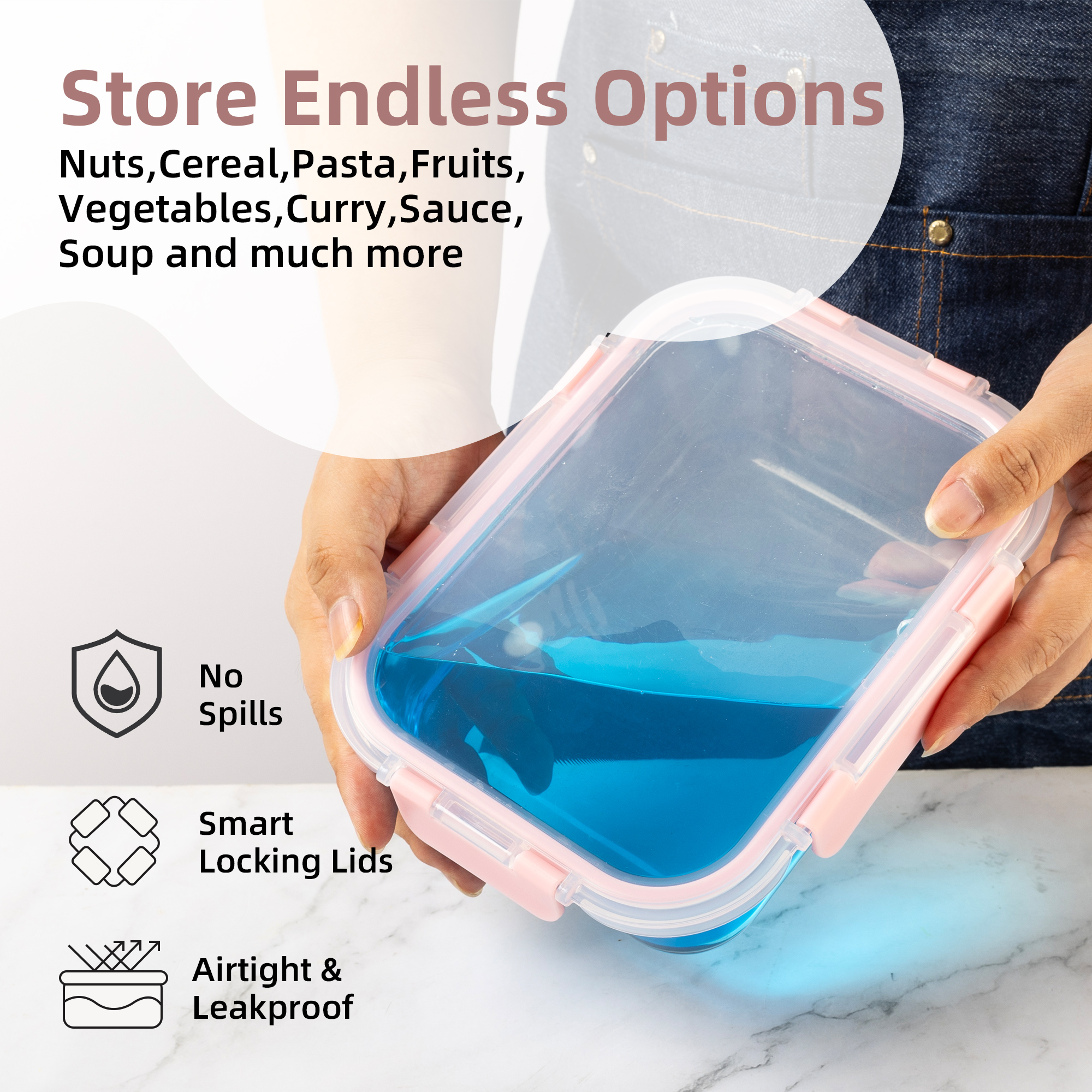 16-Piece Glass Food Storage Co - đánh giá và giá Food Storage Order