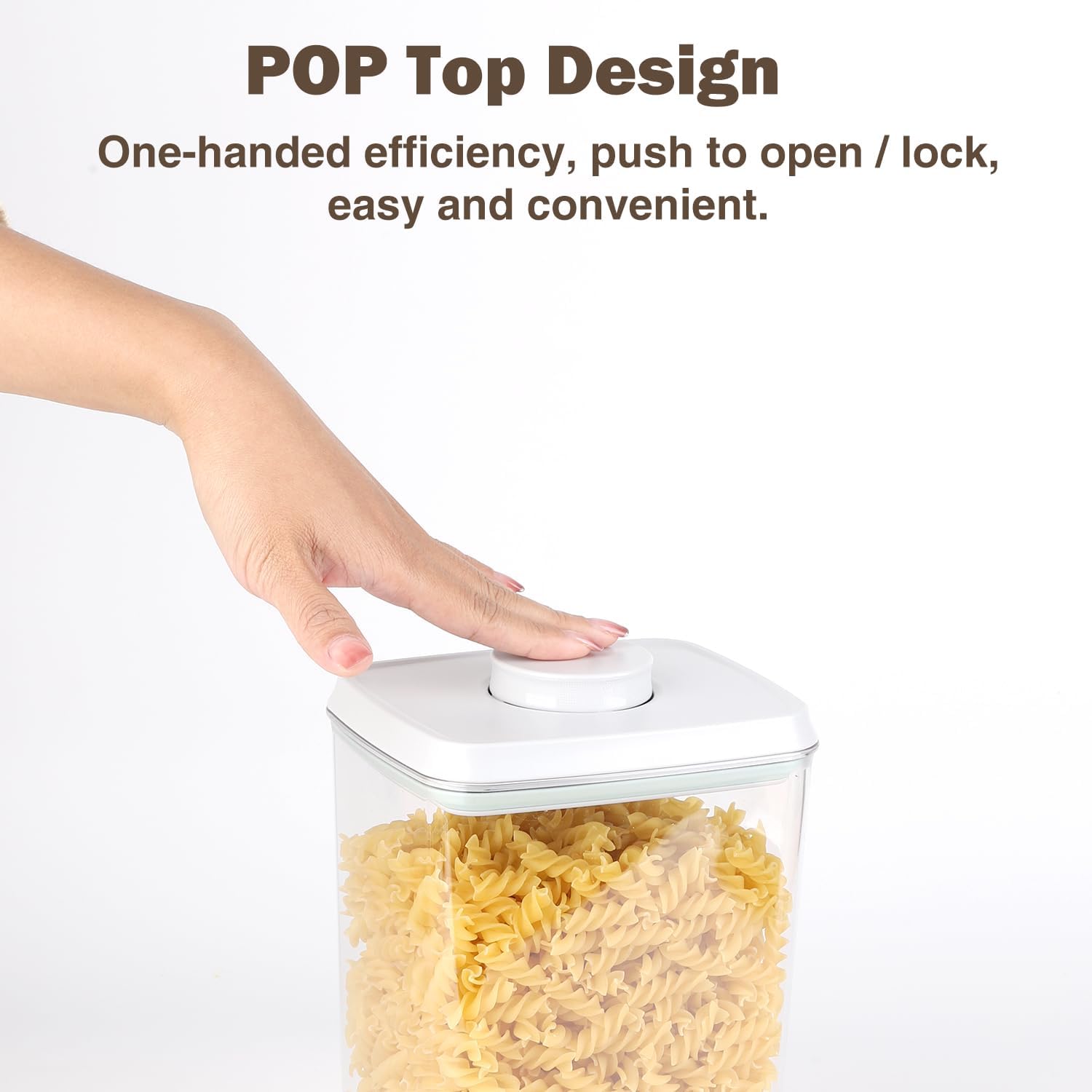 4 Pcs Large Pop Airtight Food  - đánh giá và giá Food Storage Large