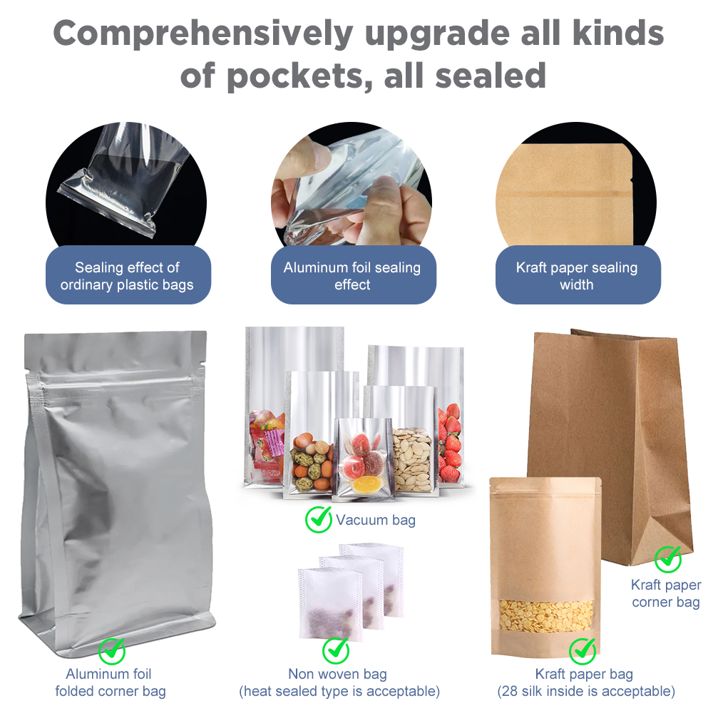 Impulse Sealer Machine Kitchen - đánh giá và giá Food Storage Vacuum Sealer Machine