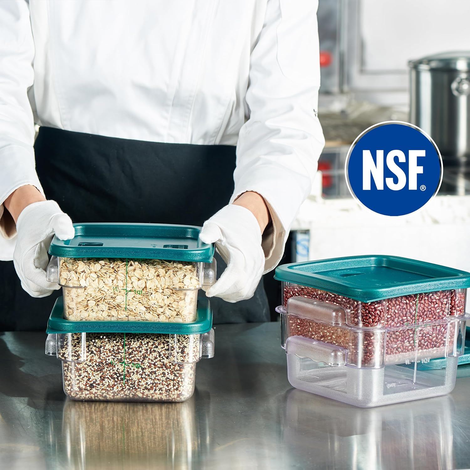 4 Pack Food Storage Container  - đánh giá và giá Food Storage Plastic