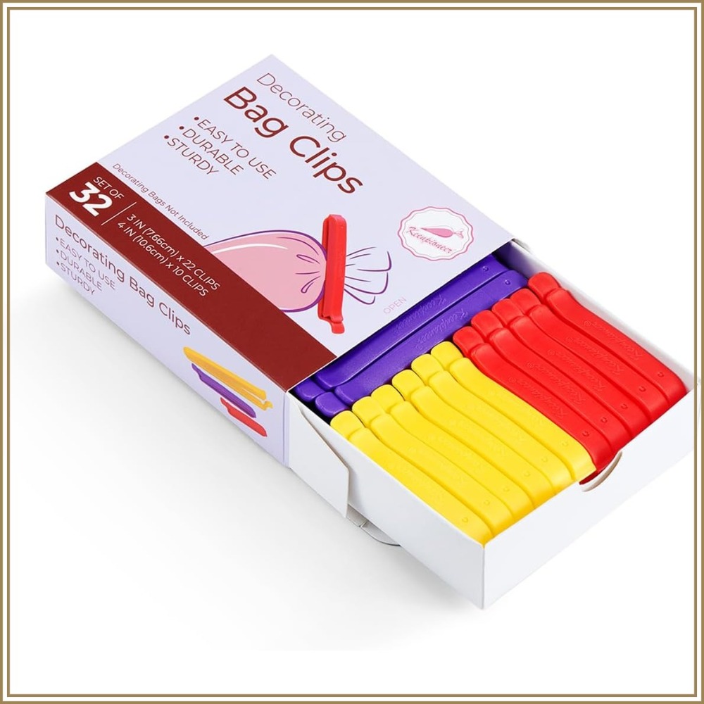 32 Pack Bag Sealing Clips, 3 & - đánh giá và giá Food Storage Bags Reusable