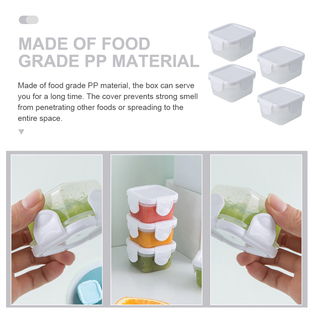 4Pcs Mini Sealed Food Box Food - đánh giá và giá Food Storage Keep Hot