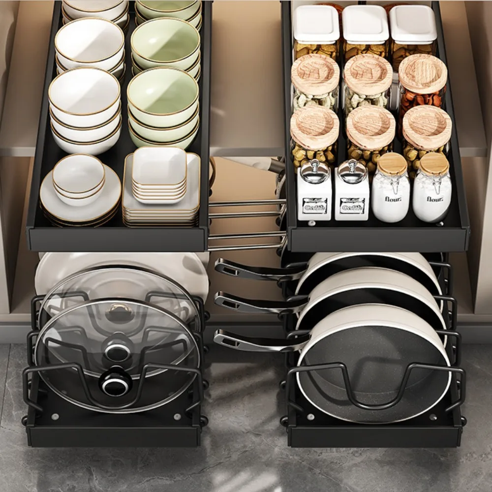 Kitchen Cabinet Pull Out Tray  - đánh giá và giá Food Storage Room