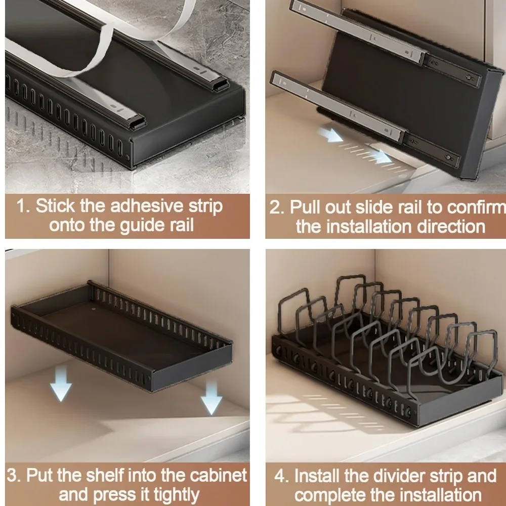 Kitchen Cabinet Pull Out Tray  - đánh giá và giá Food Storage Room