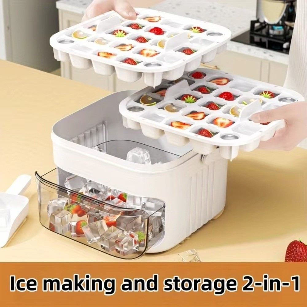 50-Cube Ice Maker with Easy Pr - đánh giá và giá Food Storage Machine