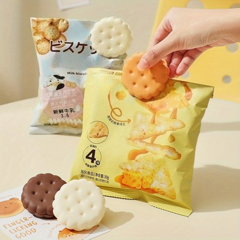 2pcs White/Yellow Cookie-Shape - đánh giá và giá Food Storage Yellow