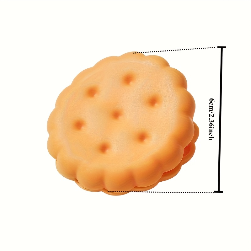 2pcs White/Yellow Cookie-Shape - đánh giá và giá Food Storage Yellow