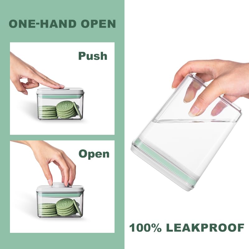 Ankou 3Pcs 1.2L Pop Airtight F - đánh giá và giá Food Storage Order