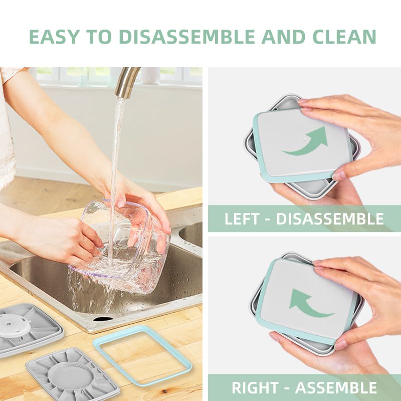Ankou 3Pcs 1.2L Pop Airtight F - đánh giá và giá Food Storage Order