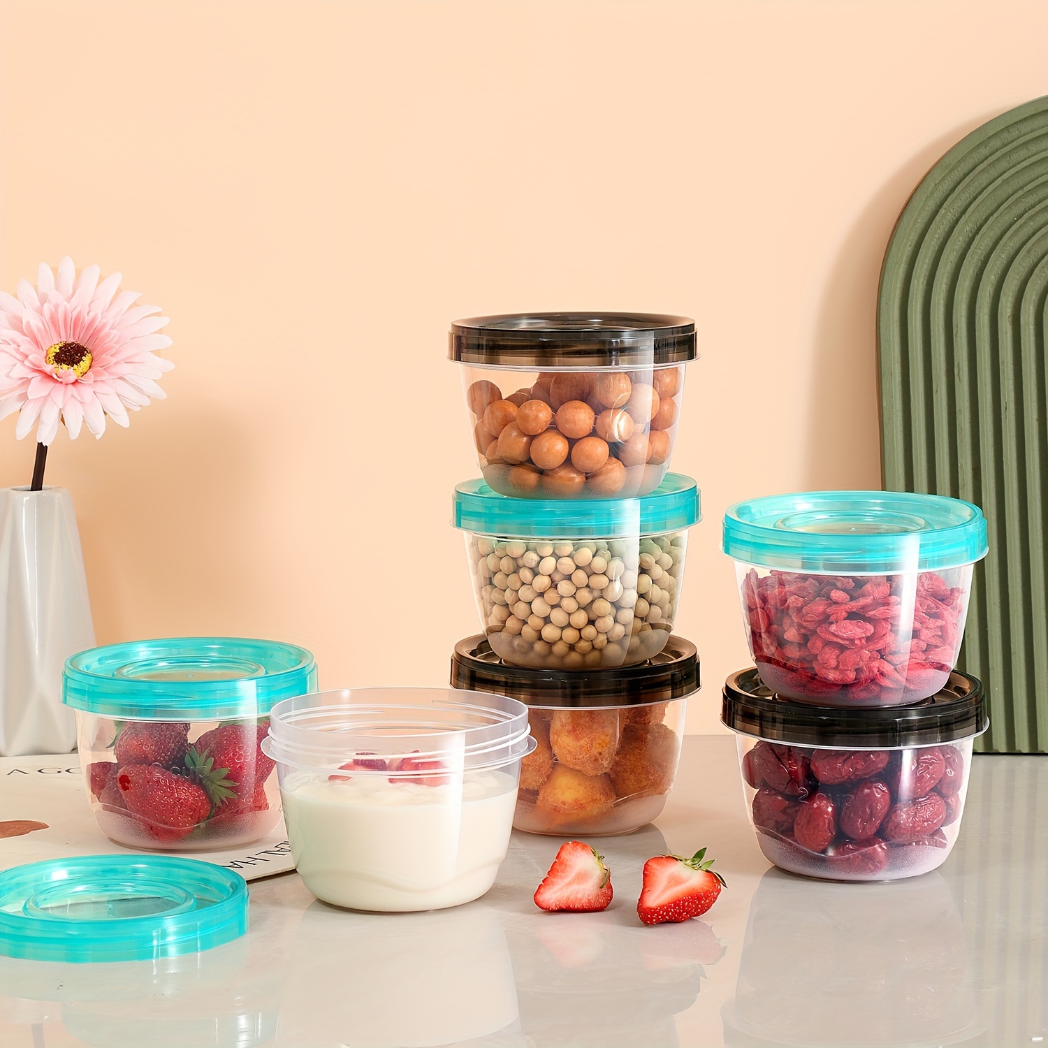 2 Transparent Sealed Food Stor - đánh giá và giá Food Storage Order