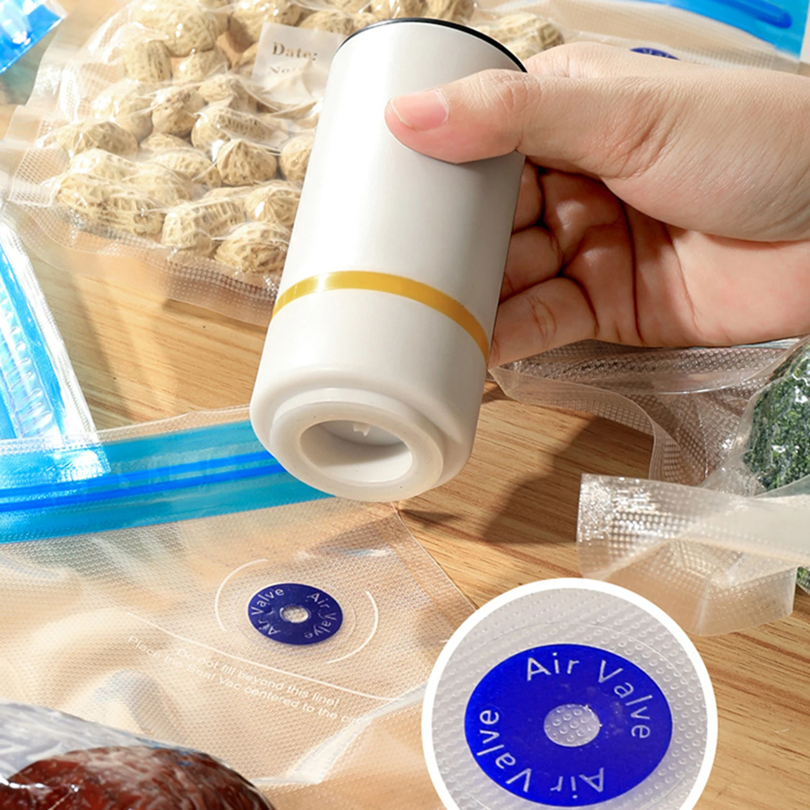 Reusable vacuum food storage b - đánh giá và giá Food Storage Vacuum Sealer Machine