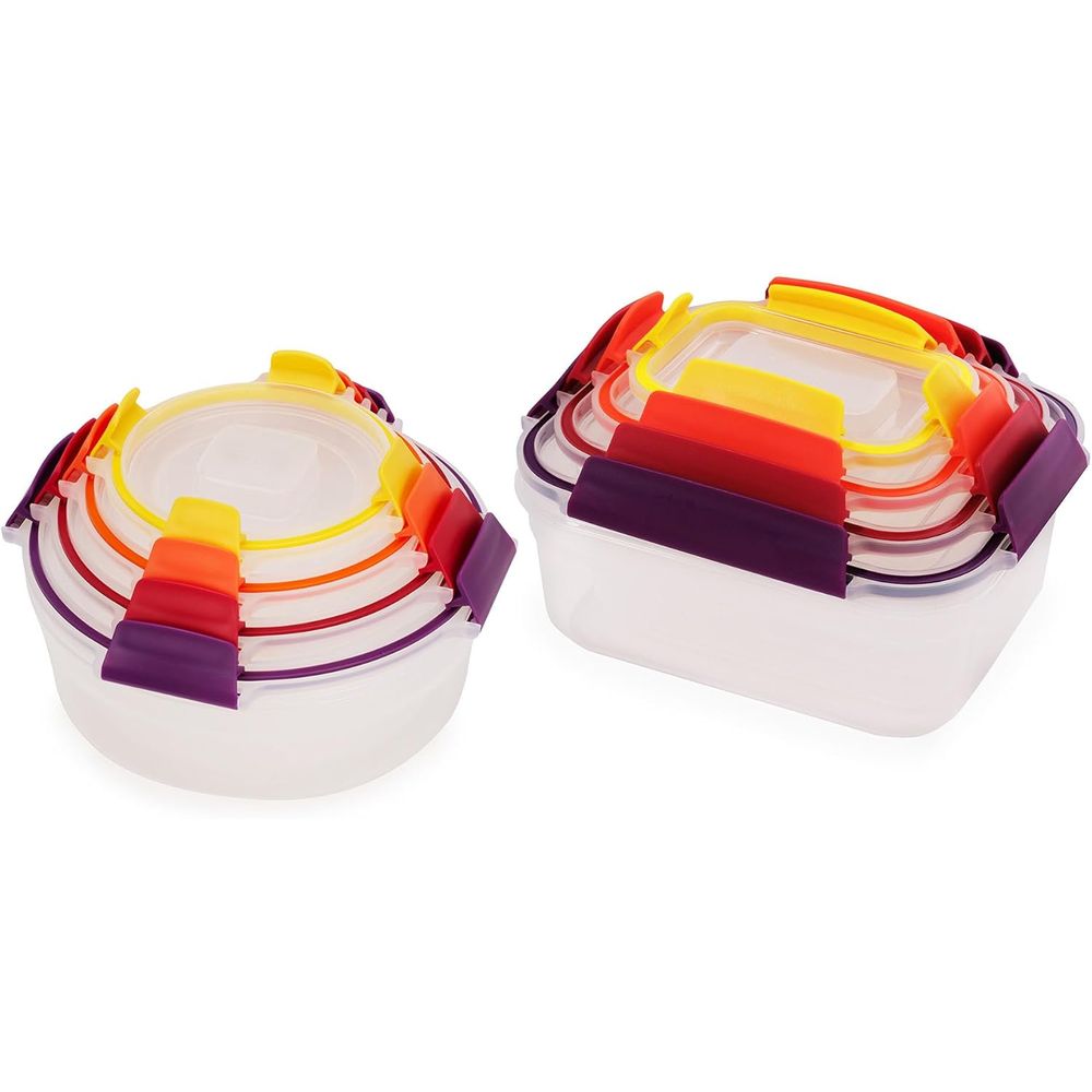 16-piece Plastic BPA Free Food - đánh giá và giá Food Storage Plastic