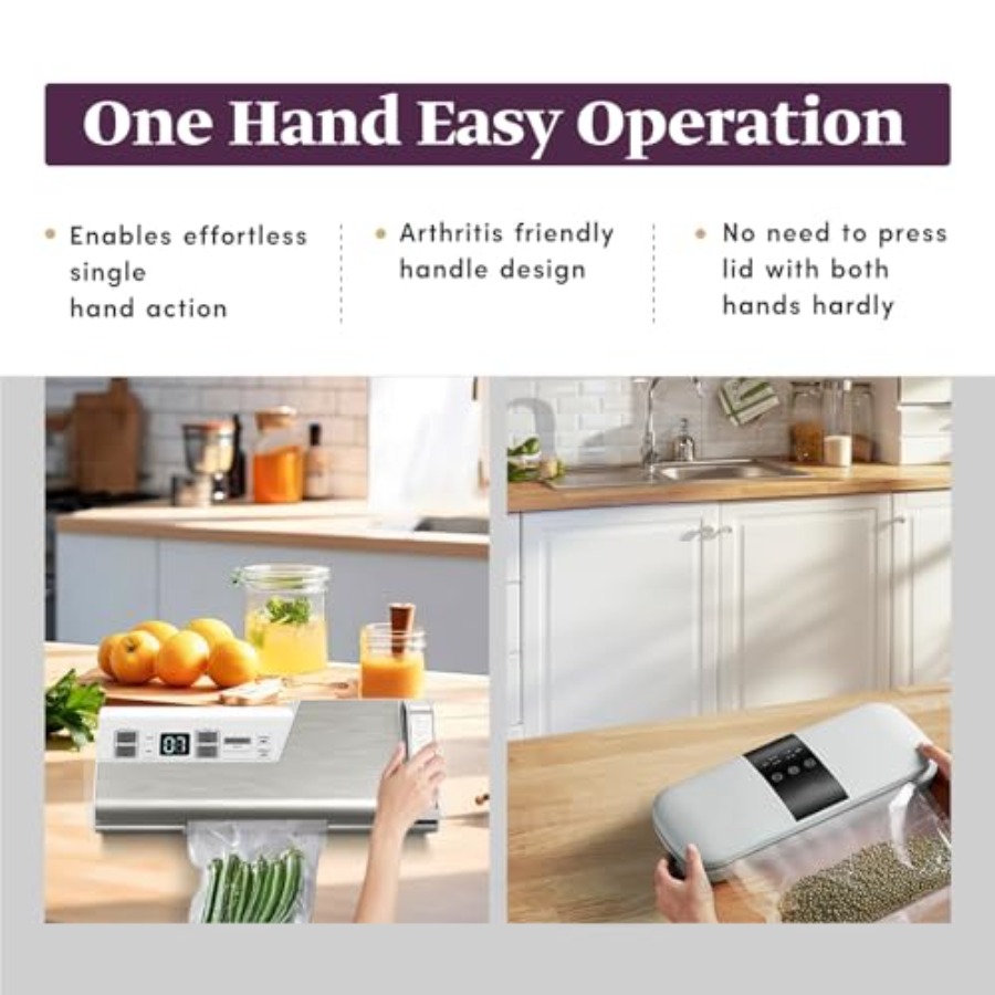 Vacuum Sealer Machine 95kPa 14 - đánh giá và giá Food Storage Machine