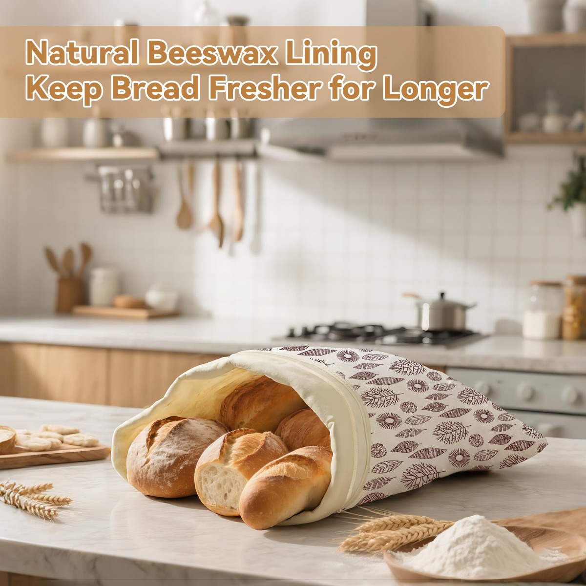 Reusable Beeswax Bread Bags fo - đánh giá và giá Beeswax Food Wrap