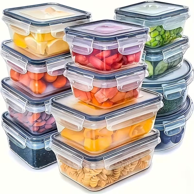 4-Piece Clear Food Storage Con - đánh giá và giá Food Storage Order