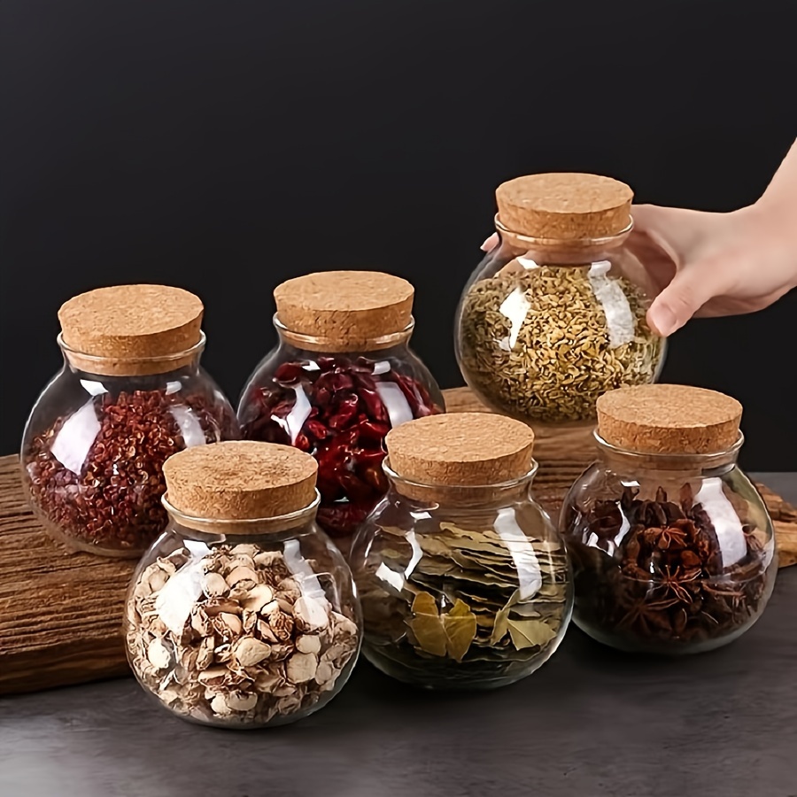 500ML Clear Glass Storage Cani - đánh giá và giá Food Storage Glass Round