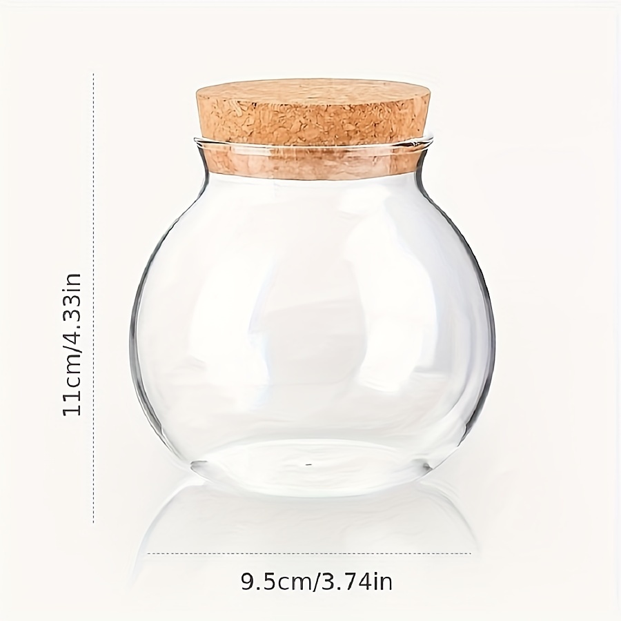 500ML Clear Glass Storage Cani - đánh giá và giá Food Storage Glass Round