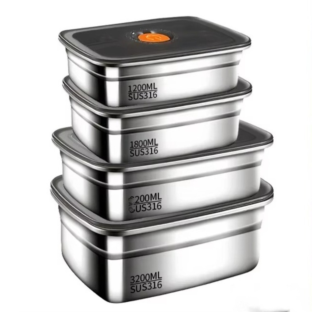 Stainless Steel Camping Lunch  - đánh giá và giá Stainless Lunch Box