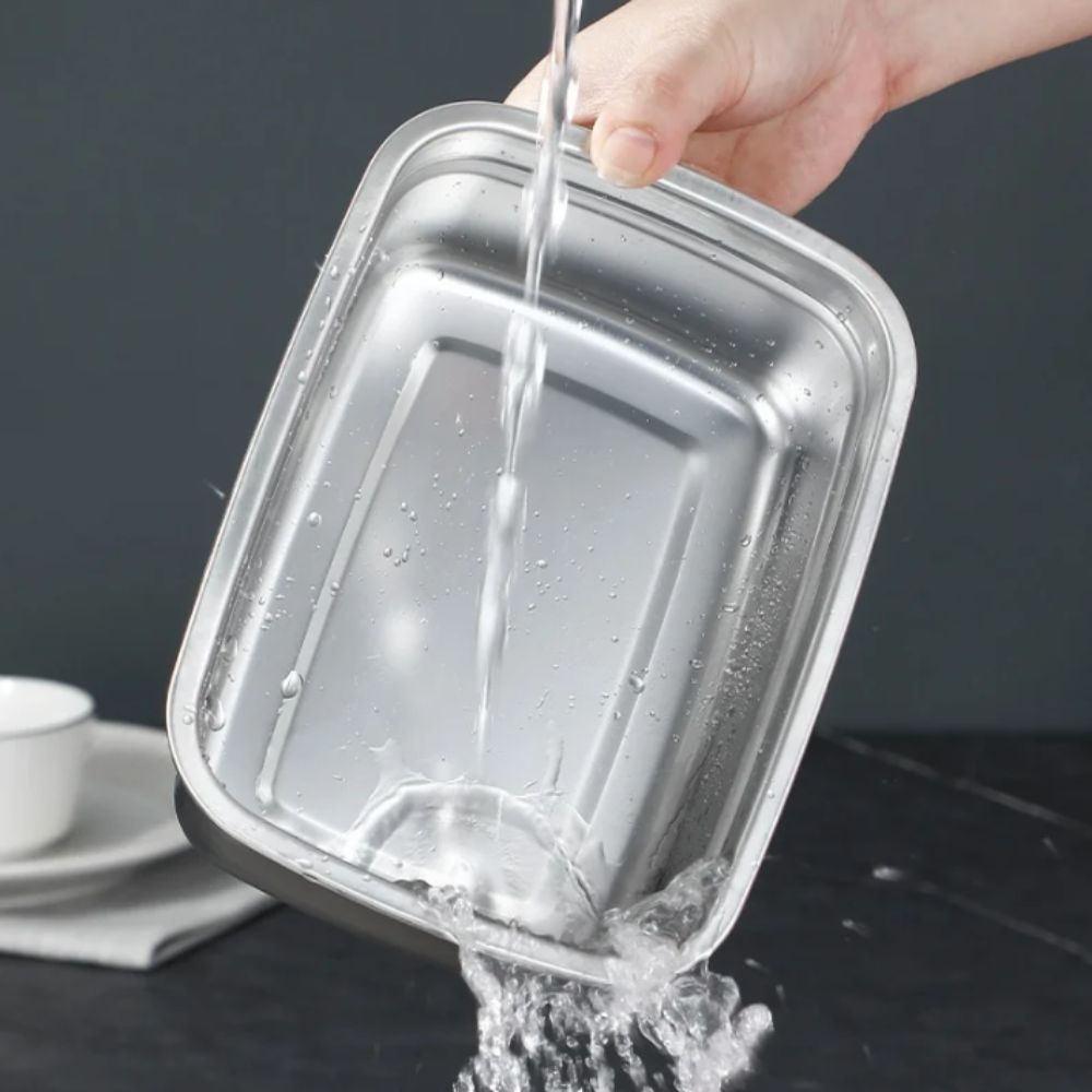 Stainless Steel Camping Lunch  - đánh giá và giá Stainless Lunch Box