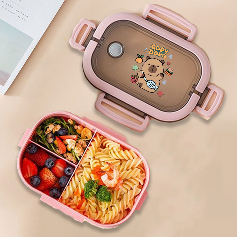 Capybara Bento Lunch Box Anime - đánh giá và giá Food Storage Room