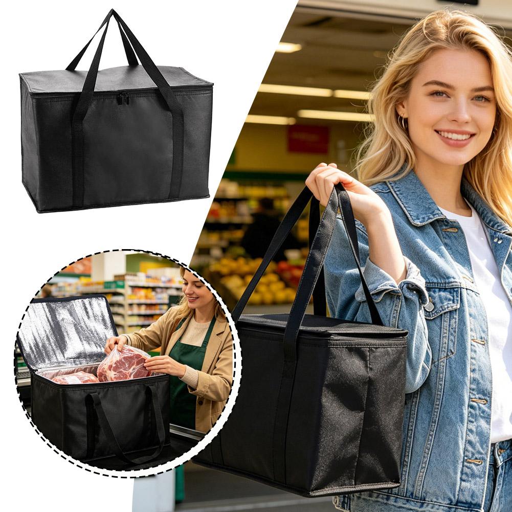 Insulated Food Delivery Tote B - đánh giá và giá Food Storage Bags Reusable