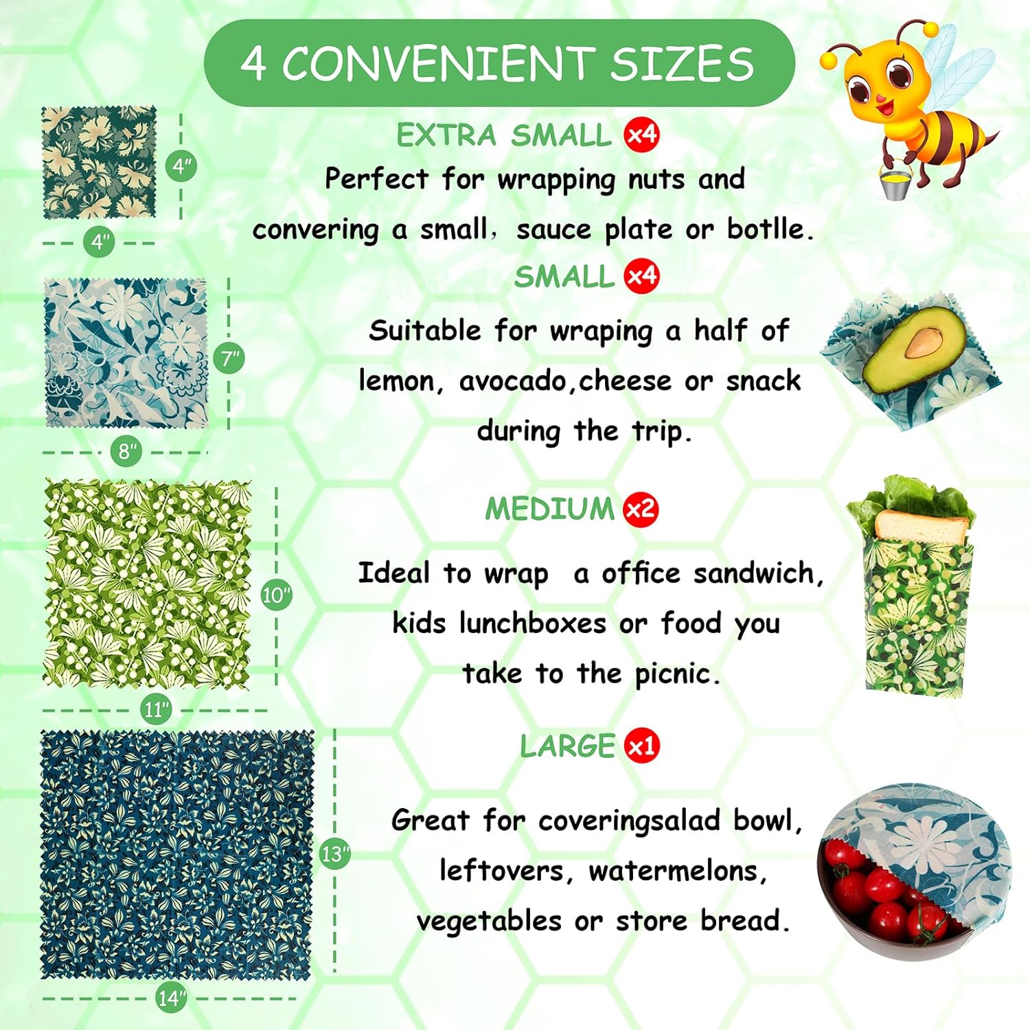 Eco-Friendly Beeswax Food Wrap - đánh giá và giá Beeswax Food Wrap