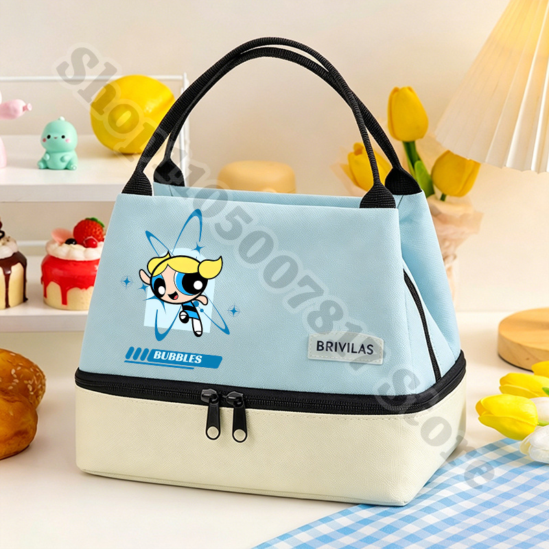 Kawaii The Powerpuffs Girls An - đánh giá và giá Food Storage Zip Bags