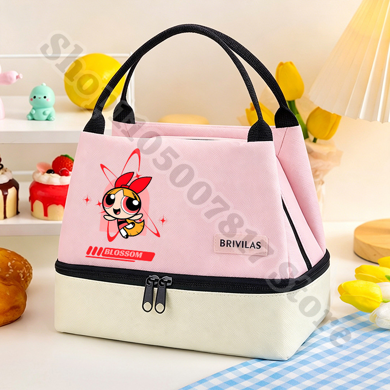 Kawaii The Powerpuffs Girls An - đánh giá và giá Food Storage Zip Bags