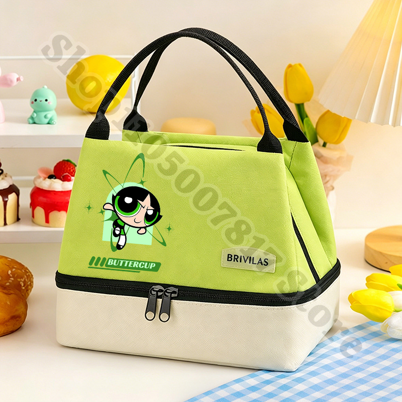 Kawaii The Powerpuffs Girls An - đánh giá và giá Food Storage Zip Bags
