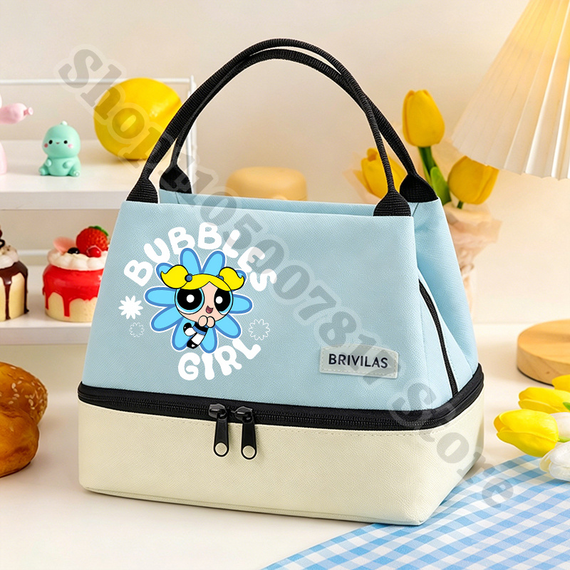 Kawaii The Powerpuffs Girls An - đánh giá và giá Food Storage Zip Bags