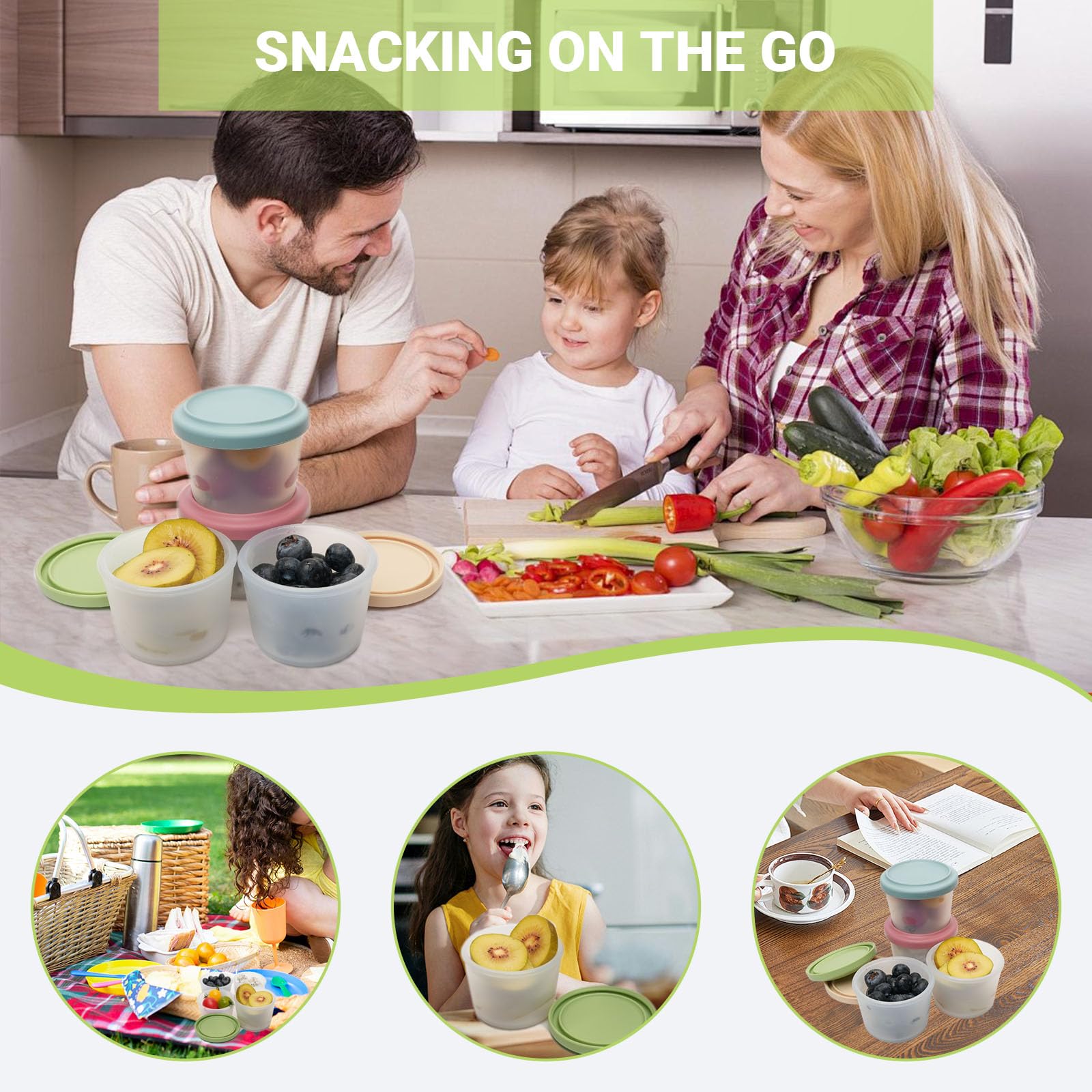 Food Grade Silicone Baby Food  - đánh giá và giá Food Storage Order
