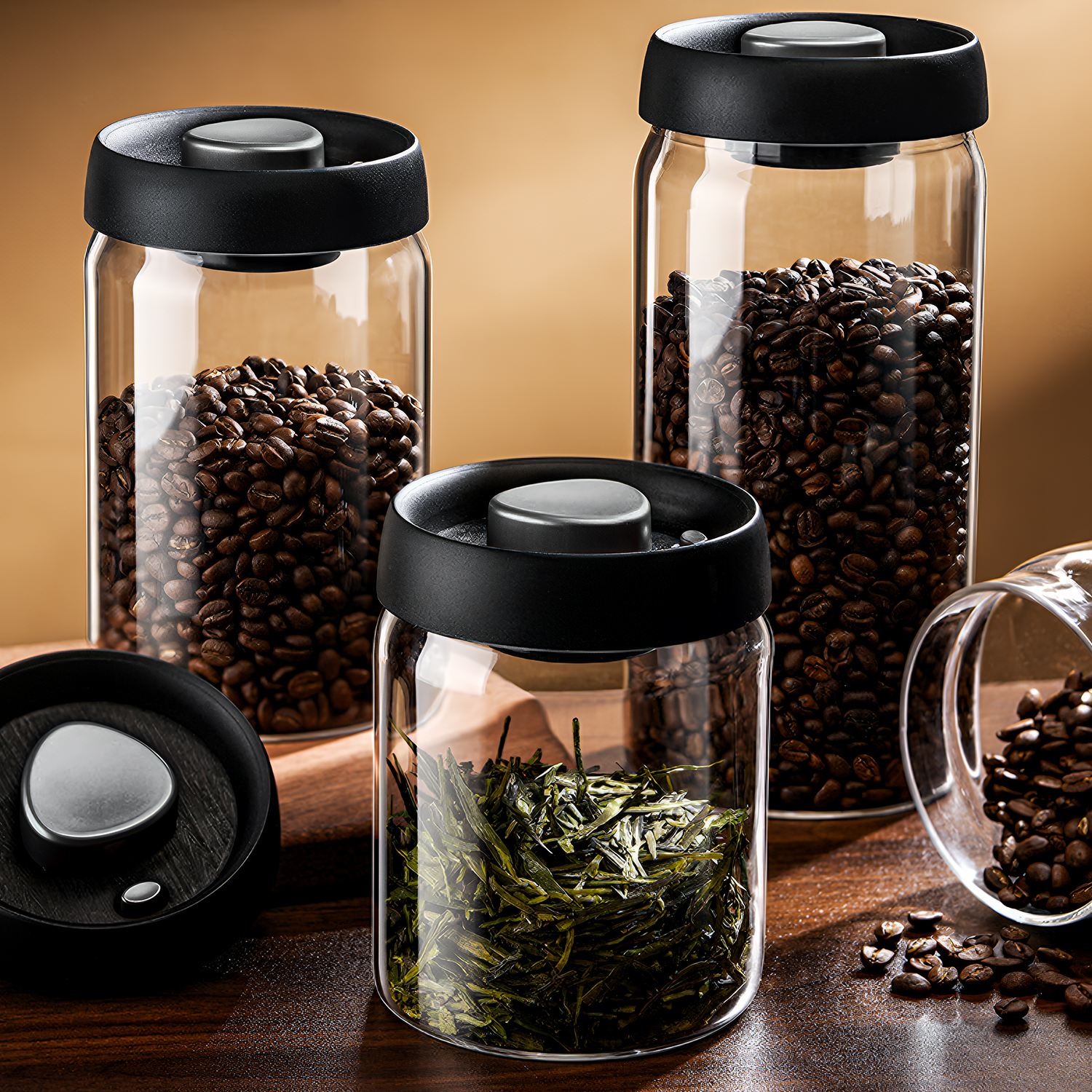 OANKR Vacuum Coffee Canister 5 - đánh giá và giá Food Storage Machine