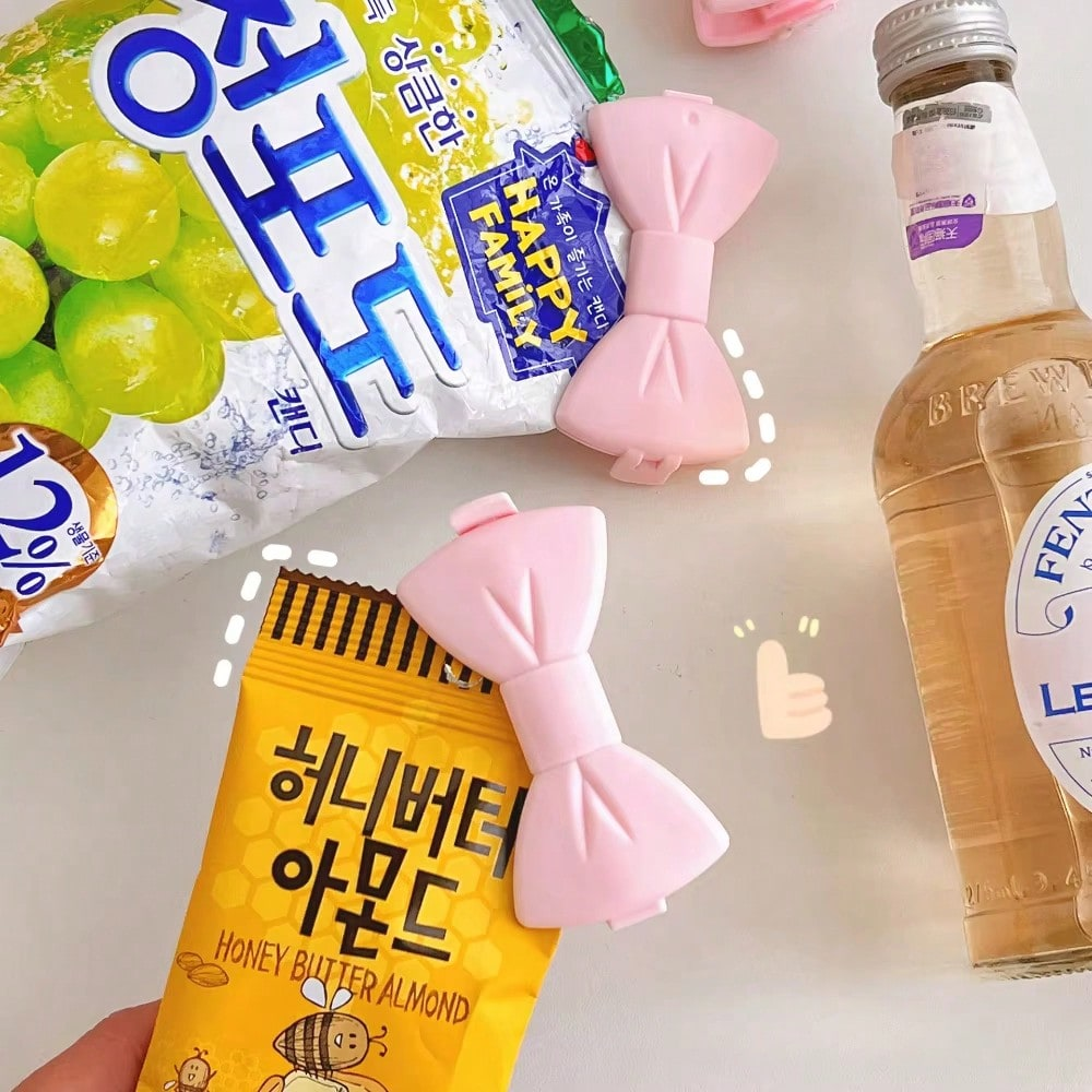 5PCS Kawaii Food Sealing Clip  - đánh giá và giá Food Storage Bags Reusable